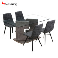 Free Sample Marble 6 Seater Mable Home Wooden 4 Shenzhen Round Restaurant Long Dining Table Set